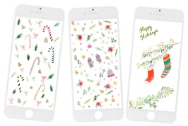 FESTLICHE HINTERGRUNDBILDER FÜR IHR DISPLAY